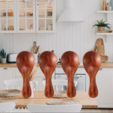 Cadeau-cuisine-cuillères-en-bois-brun