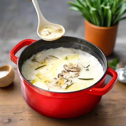 cocotte en fonte ronde 3L soupe 