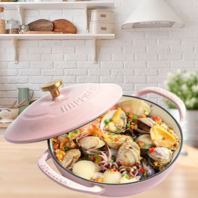 Cocotte-en-fonte-rose-plats-21cm-2-litres