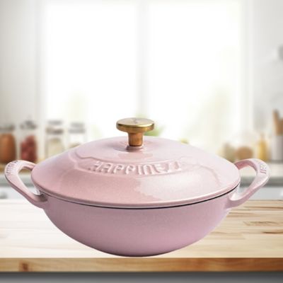 Cocotte-en-fonte-rose