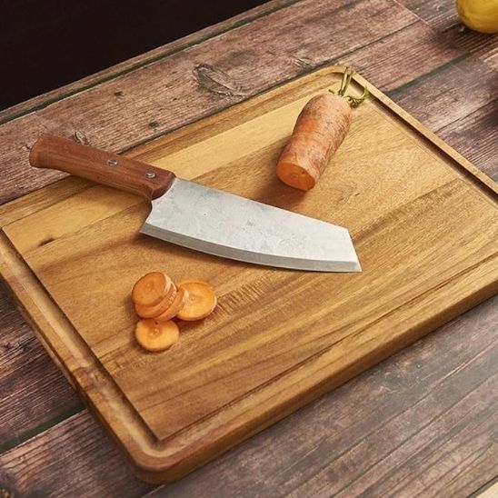 planche à découper bois artisanale naturelle