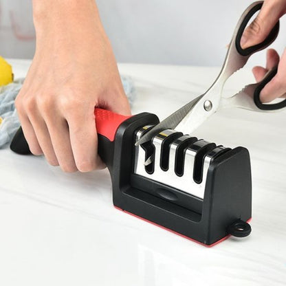 affuteur couteau quatre étapes pour cuisine