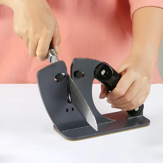 aiguiseur couteau base stable ventouse intégrée