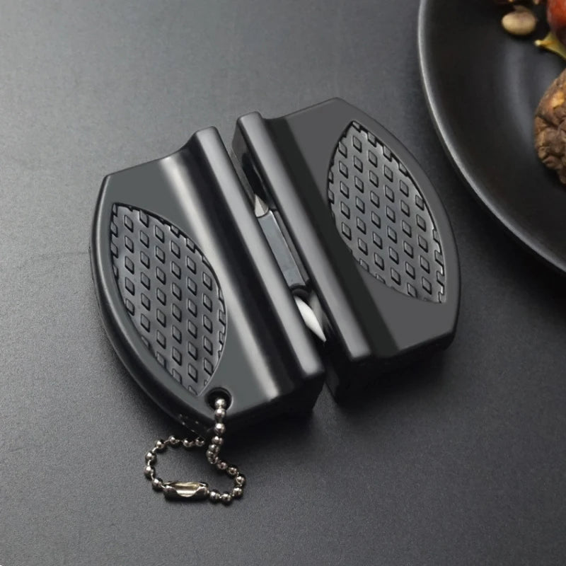 aiguiseur couteau double fente pour affutage rapide