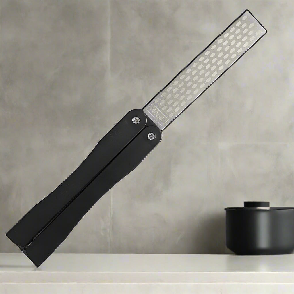 aiguiseur de couteaux noir usage quotidien