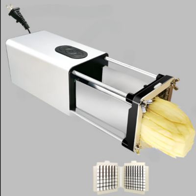 coupe frite electrique couleur argent