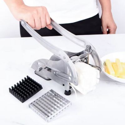 coupe-frite professionnel inox grilles