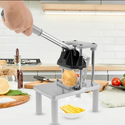 coupe frite professionnel levier inox