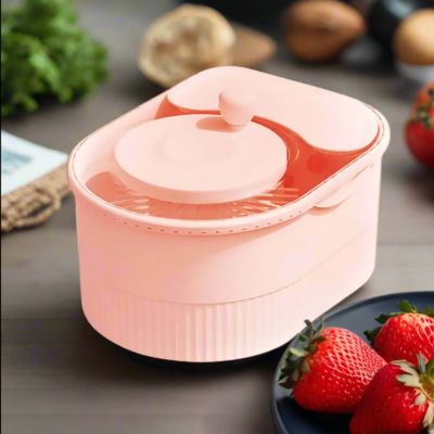 essoreuse à salade compacte et polyvalente