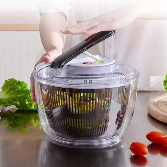 essoreuse à salade pour laver et sécher vite