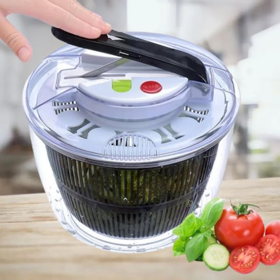 essoreuse à salade rapide pour feuilles vertes