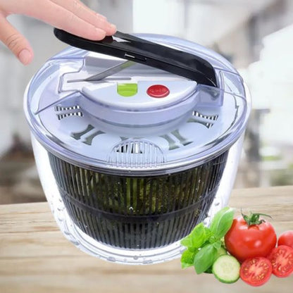 essoreuse à salade rapide pour feuilles vertes