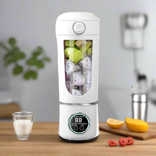 extracteur de jus pro portable blanc