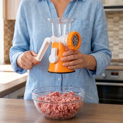 Hachoir à viande manuel cuisine maison