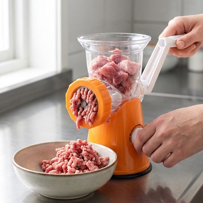 Hachoir à viande manuel  rapide