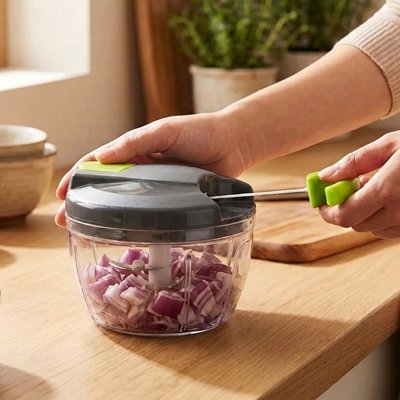 Hachoir manuel facile pour sauces