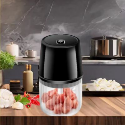 hachoir à viande 250 ml sans fil noir