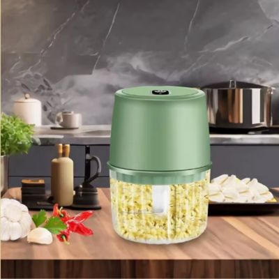 hachoir à viande 250 ml sans fil vert