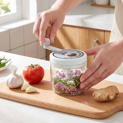 Mini hachoir manuel facile