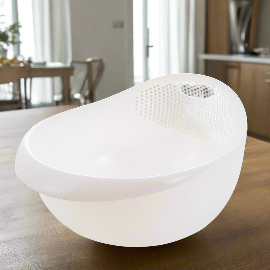 passoire cuisine compacte blanc