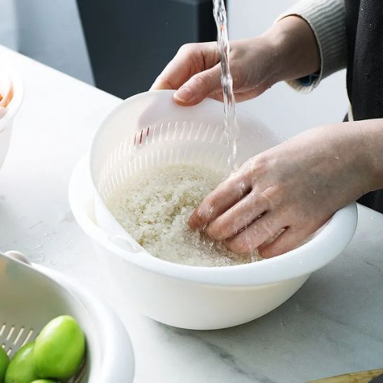 passoire cuisine multifonction en plastique
