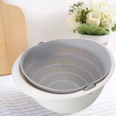 passoire détachable blanc et gris