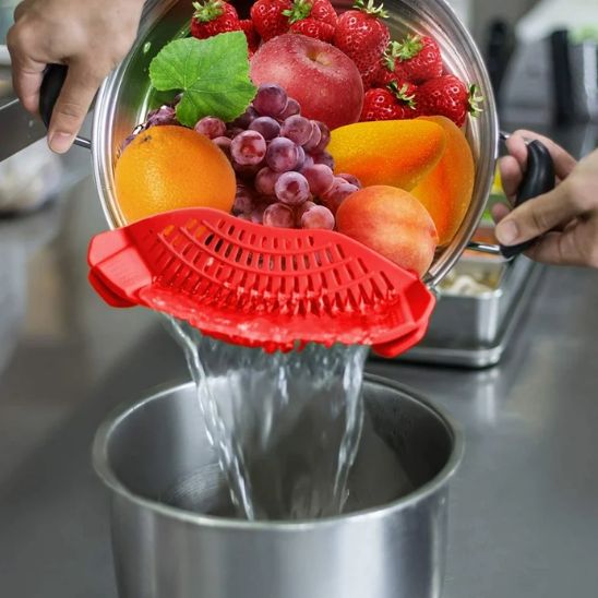 passoire pliable pour cuisine moderne