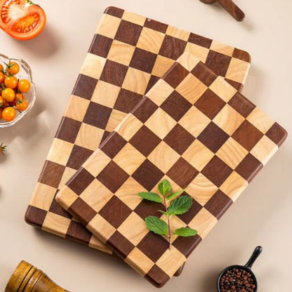 planche a découper en bois naturel avec finition lisse et durable