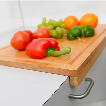 planche à découper en bois pour service