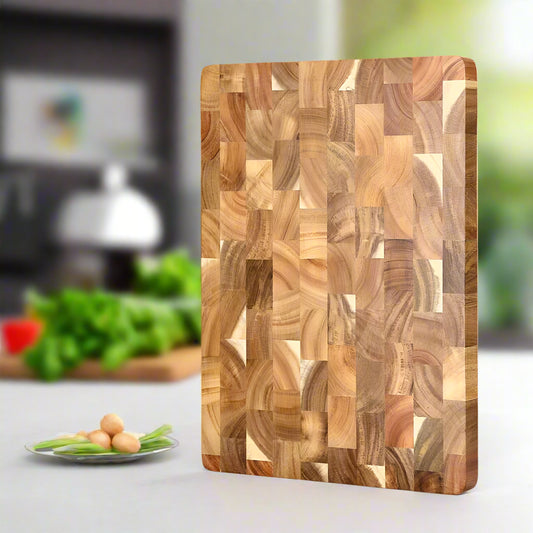 planche en bois d'acacia double-face