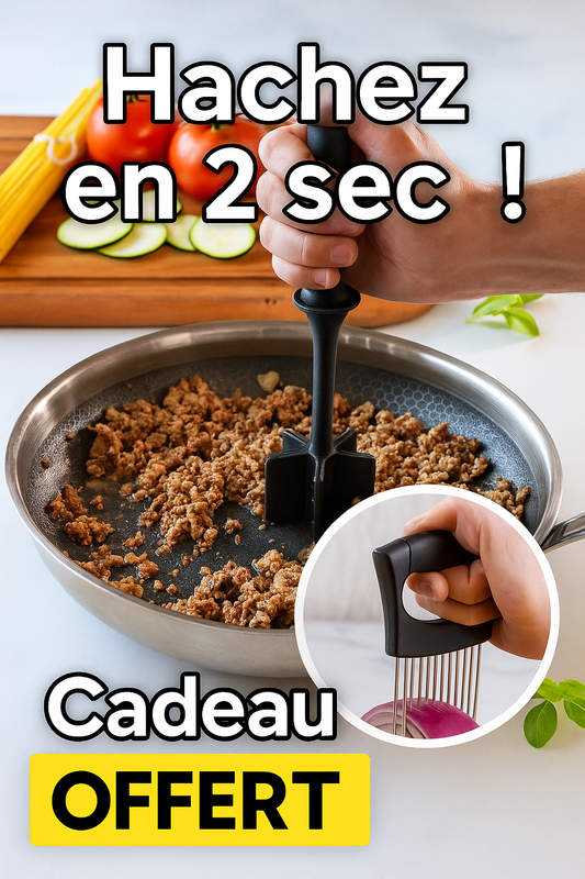 Hachoir à Viande Viandélicieux + Coupe-Oignons OFFERT