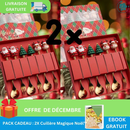 LA PETITE CUILLÈRE NOËL | Cuillère Magique Noël™ - Dicasart