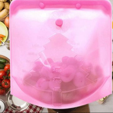  Sac sous vide alimentaire  rose
