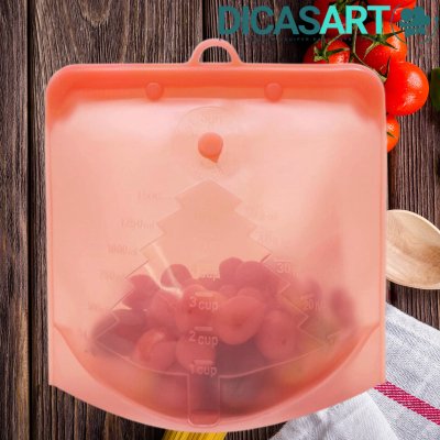  Sac sous vide alimentaire -rouge