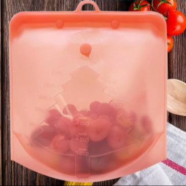  Sac sous vide alimentaire rouge